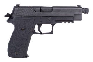 Sig P226 semi-automatic 9mm pistol.